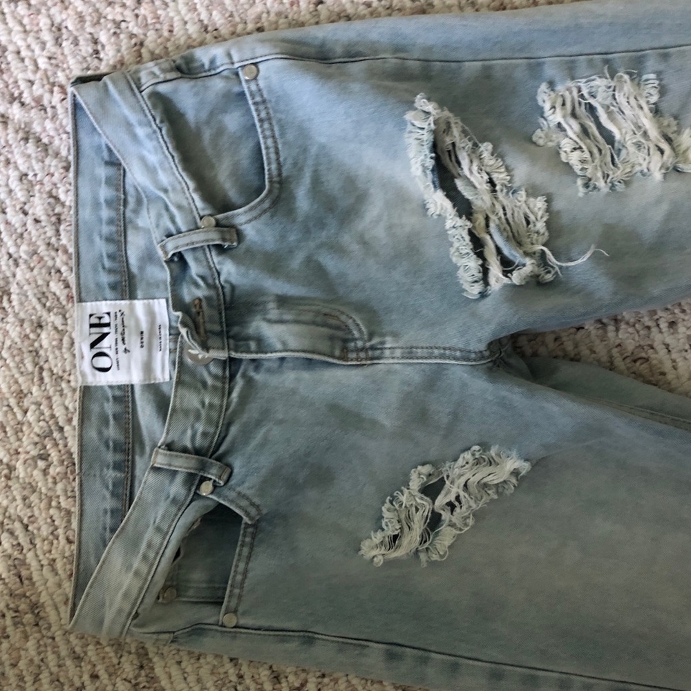 ONE blue jeans
